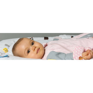 Snoozebaby Sleepsuit girl 3-9 months (Pink/Grey)