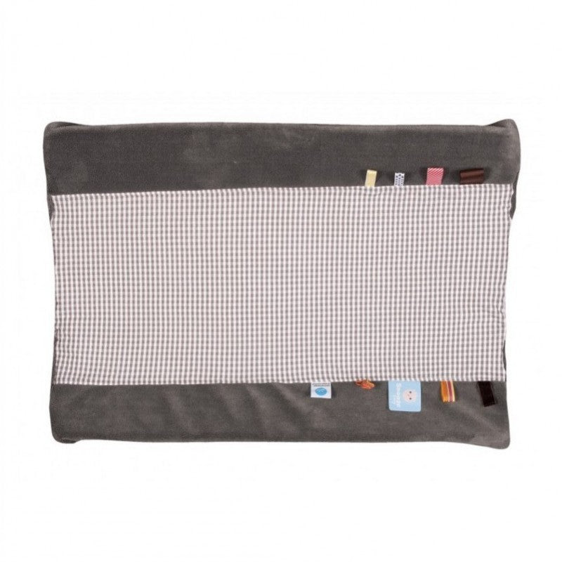 Snoozebaby Changing Mat Cover - Hippo Grey (Organic Cotton)