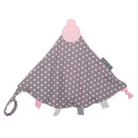 Cheeky Chompers Polka Pink Comfortchew 1pcs