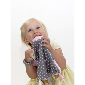 Cheeky Chompers Polka Pink Comfortchew 1pcs