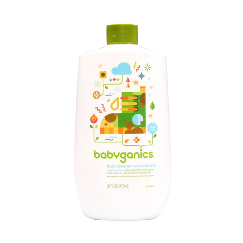 Babyganics Floor Cleaner Concentrate Fragrance Free 473ml