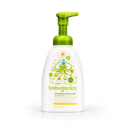 Babyganics Shampoo+Bodywash Chamomile Verbena 473ml