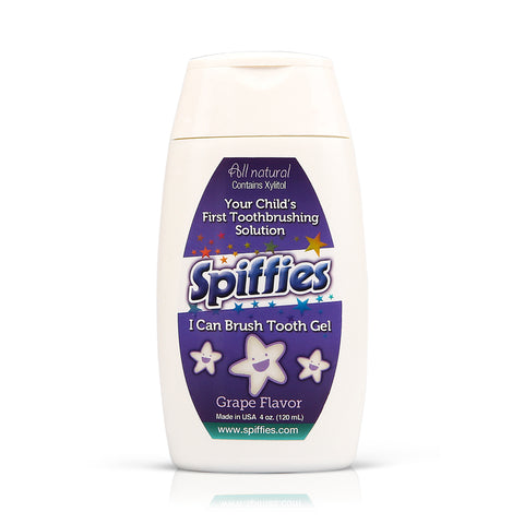 Spiffies Tooth Gel Grape Flavor 120ml