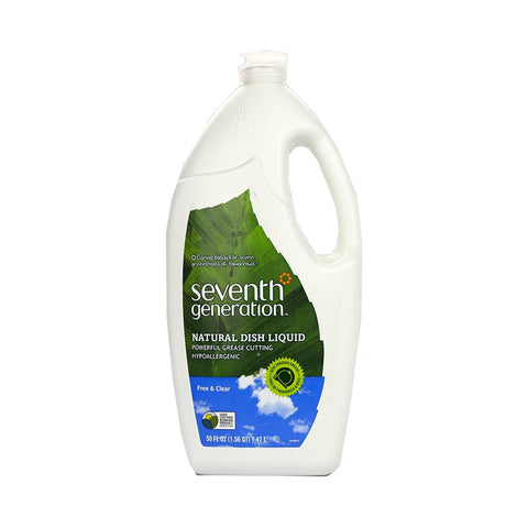 Seventh Generation Dish Liquid - Free & Clear 50oz