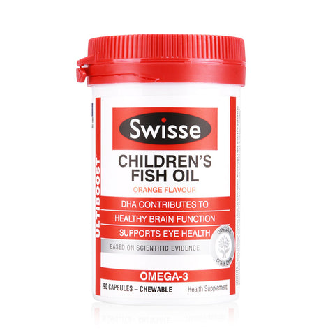 Swisse Ultiboost Children's Fish Oil Chewable 90caps