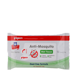 Pigeon Anti-Mosquito Wet Tissues 12sheets