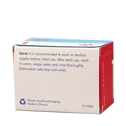 Lifefactory Silicone Nipples Stage 1 2s