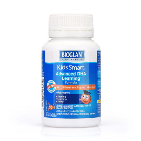 Bioglan Kids Smart Advanced DHA Learning Formula 50pcs