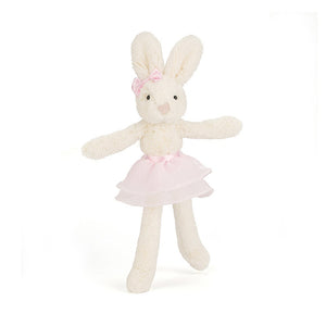 Jellycat Tutu Lulu Cream & Pink Bunny 23cm 1pcs