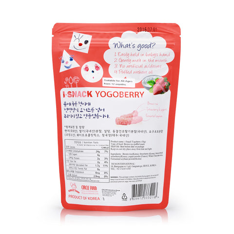 Circle Food i-Snack Yogoberry 30g