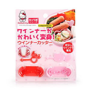 Hello Kitty Sausage Cutter 2pcs