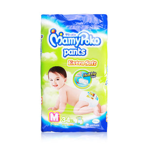 Mamy Poko Pants Boys & Girls 34pcs