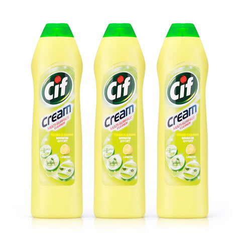 Cif Cream Lemon 3x500ml