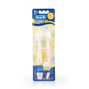 Oral B Kids Toothbrush Stage 1 for 04-24 months 2pcs