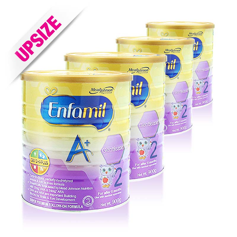 Enfamil A+ Gentlease S2 360DHA+ 900gx4pcs