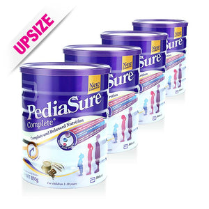 Pediasure Complete Triple Sure Chocolate 850gx4pcs