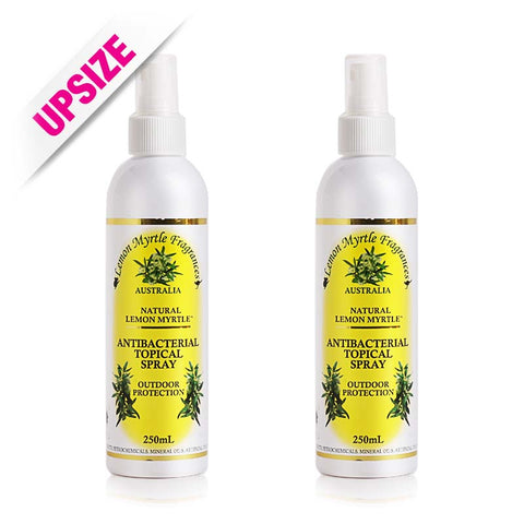 Lemon Myrtle Antibacterial Topical Spray 250mlx2pcs