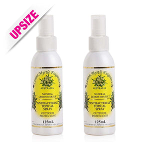 Lemon Myrtle Antibacterial Topical Spray 125mlx2pcs