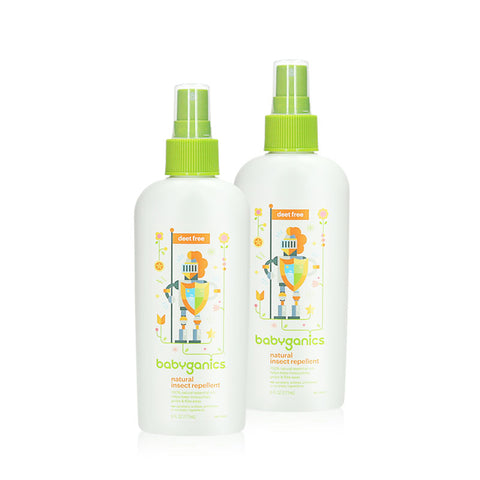 Babyganics Natural Insect Repellent 177mlx2pcs