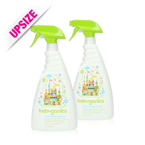 Babyganics Multi Surface Cleaner Unscented 946mlx2pcs