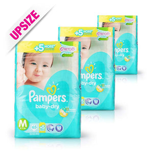 Pampers Baby Dry Diapers M (6-11kg) (case) 70x3pcs