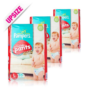 Pampers Active Baby Pants L (9-14kg) (case) 64x3pcs