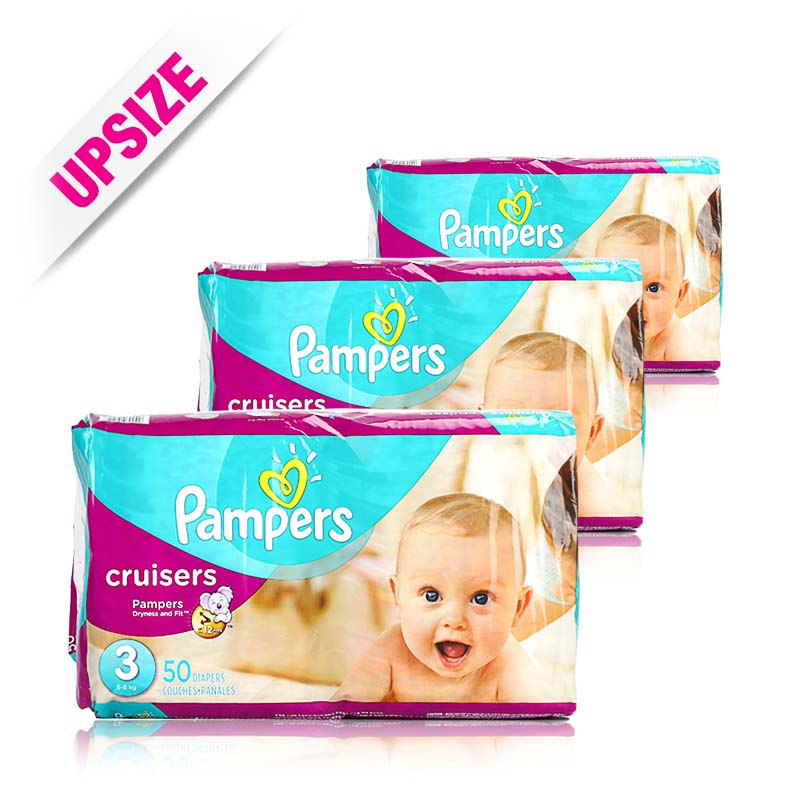 Pampers Cruisers Diapers (5-8kg) M (case) 50x3pcs