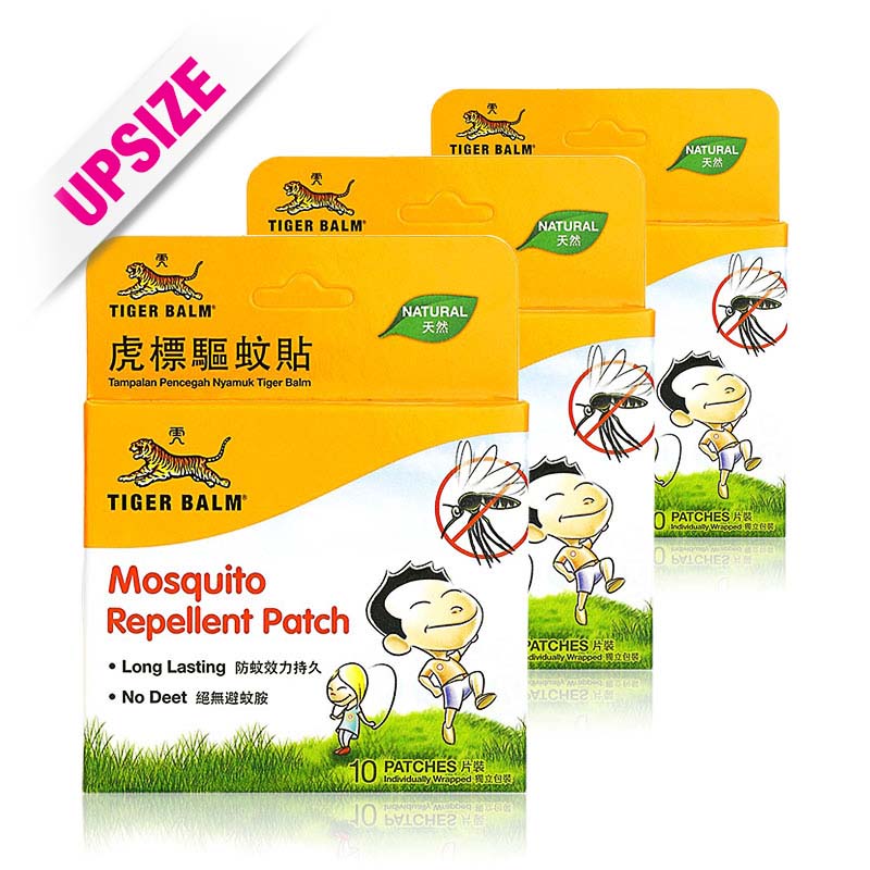 Tiger Balm Mosquito Patch 10pcs x 3