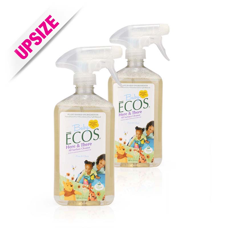 Baby Ecos Disney Here & There All Surface Cleaner Free & Clear 502ml x 2