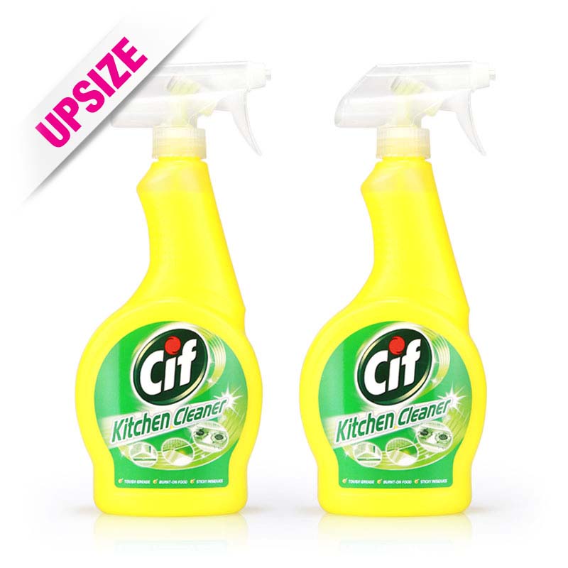 Cif Spray Kitchen Bottle 500mlx2pcs