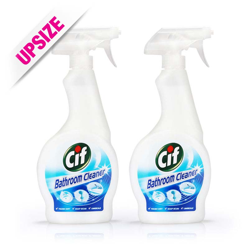 Cif Spray Bathroom Bottle 500mlx2pcs