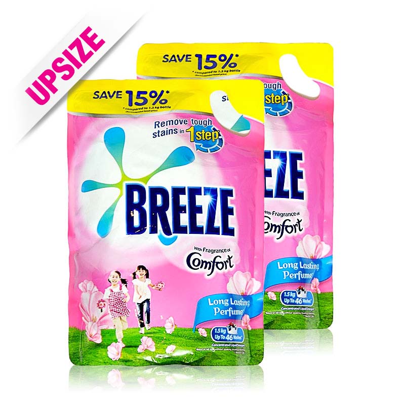 Breeze Liquid with Fragrance of Comfort Refill 1.5kgx2pcs