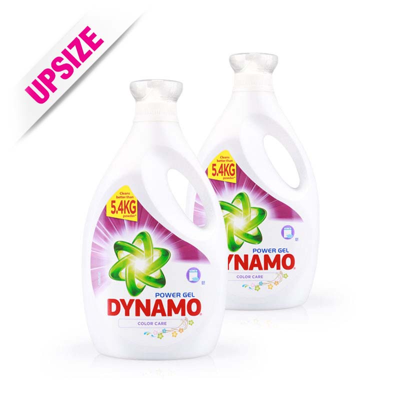 Dynamo Laundry Detergent Color Care 2.7Ltr x 2