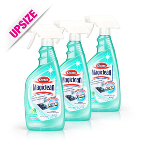 Magiclean Kitchen Cleaner Refreshing Lime 500mlx3pcs