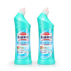 Magiclean Bleach Power Toilet Bowl Cleaner Anti-bacterial 500mlx2pcs