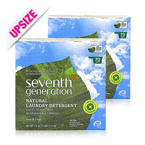 Seventh Generation Laundry Powder - Free And Clear 112oz x2pcs