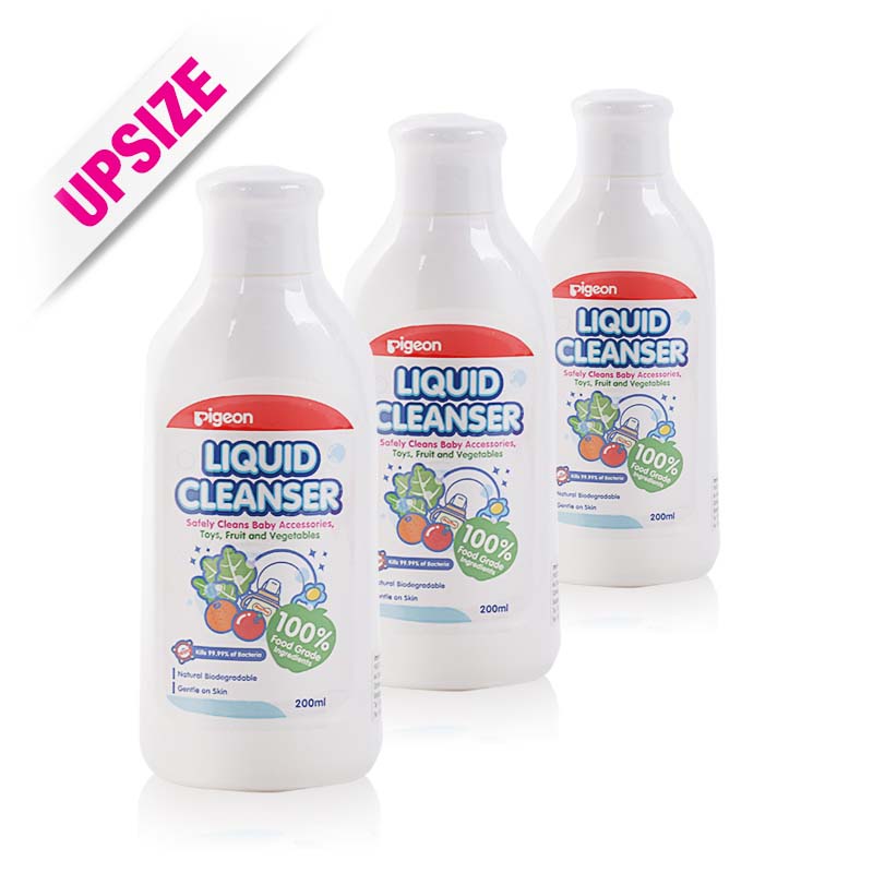 Pigeon Liquid Cleanser 200ml x3pcs