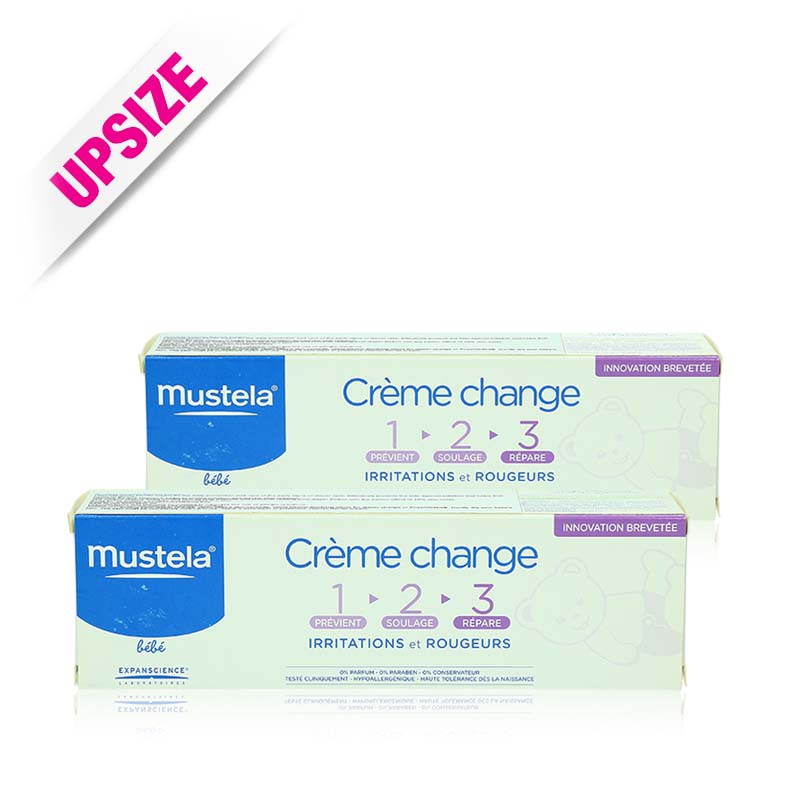 Mustela Vitamin Barrier Cream 100mlx2