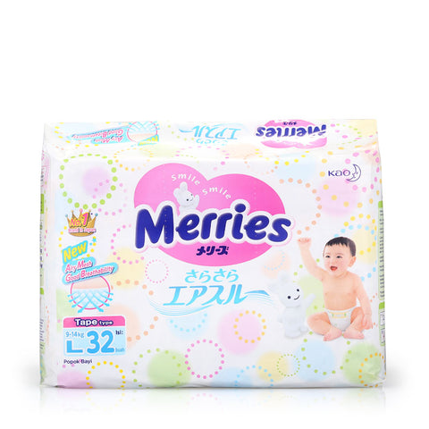 Merries Open Tape L 32pcs