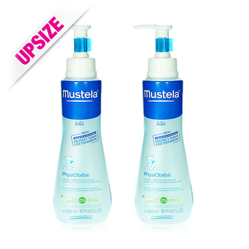 Mustela Physiobebe No Rinse Cleansing Fluid 300mlX2