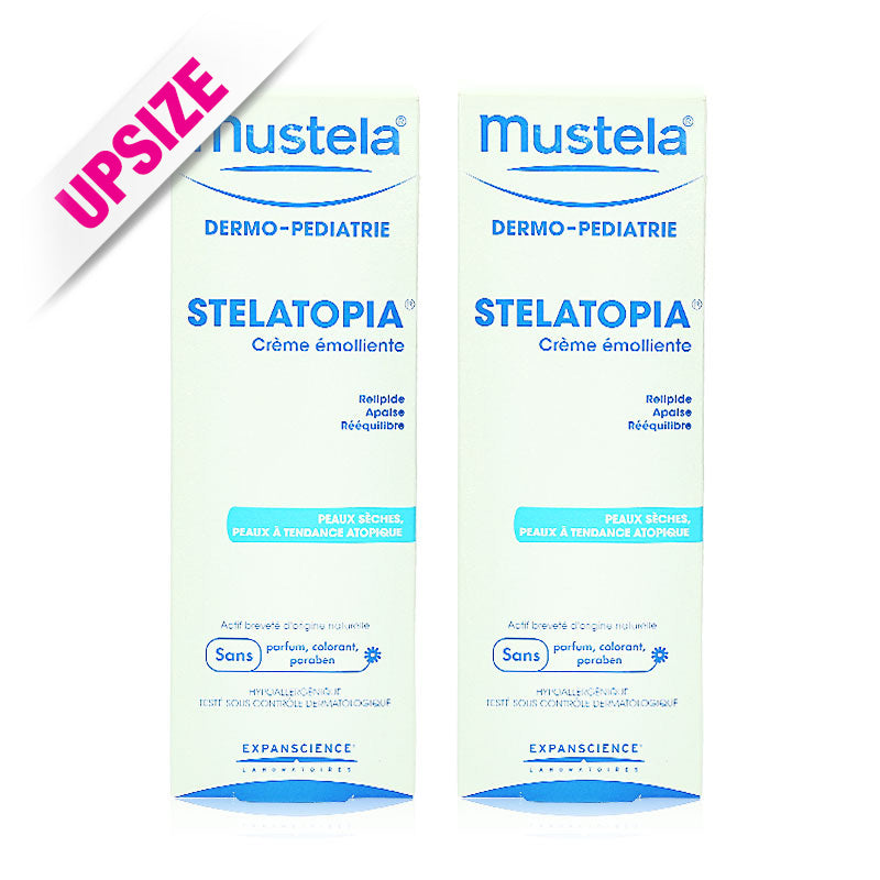 Mustela Stelatopia Emollient Cream 200mlX2