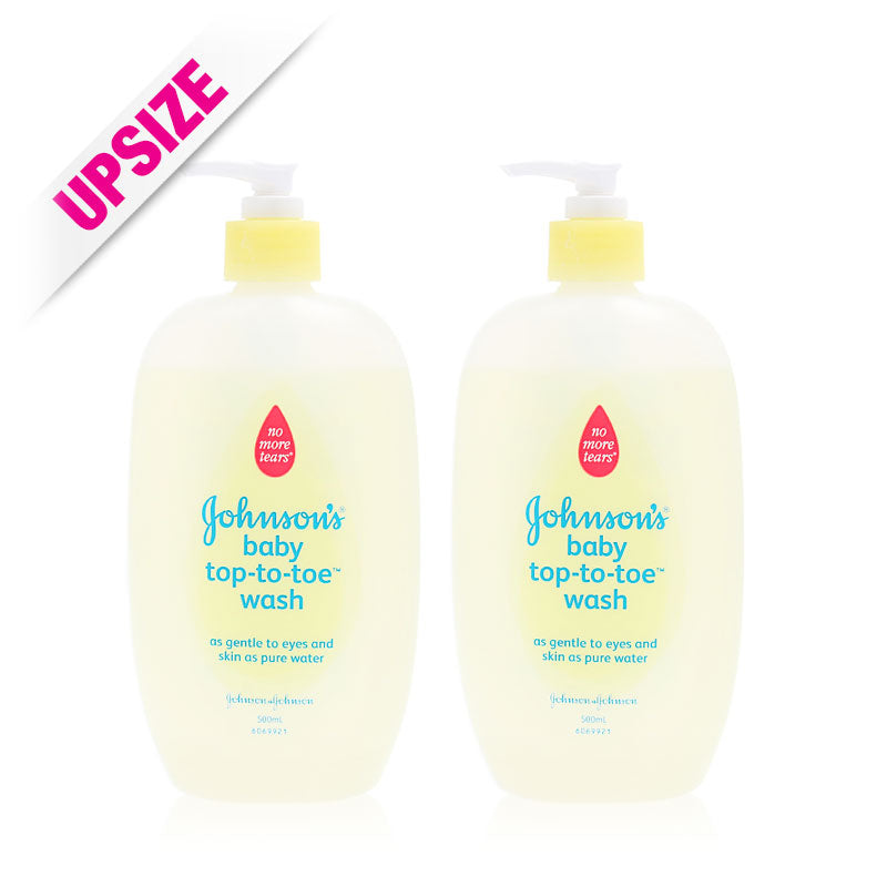 Johnson's Baby Top-To-Toe Wash 500mlX2