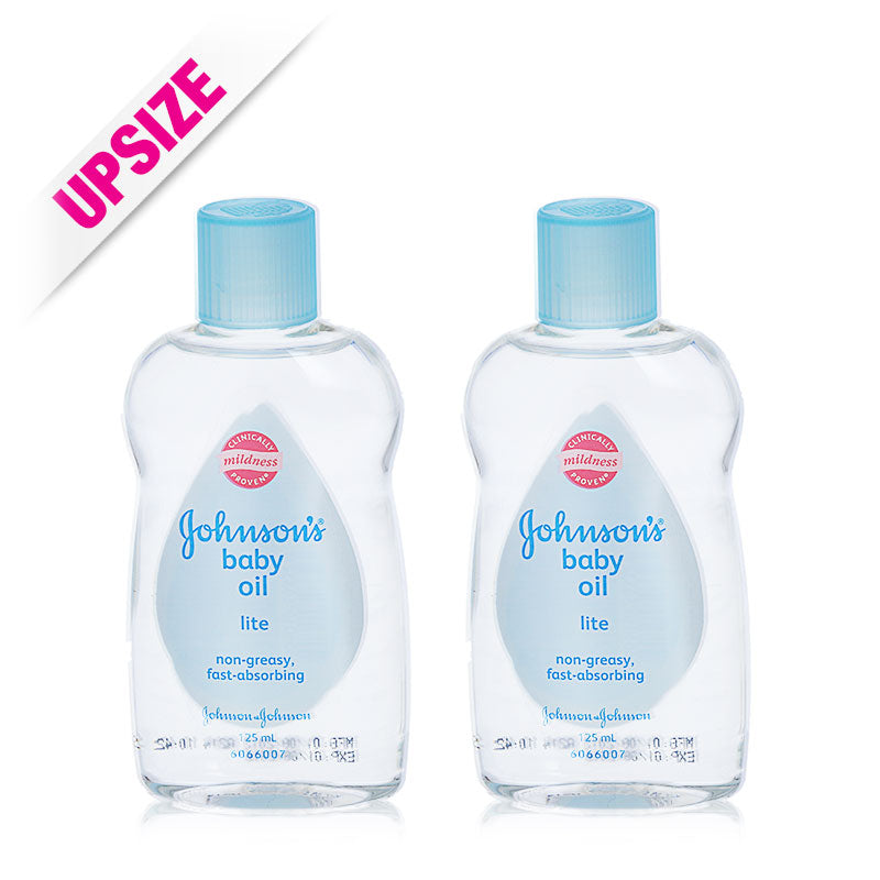 Johnson's Baby Oil Lite 125mlX2