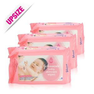 Johnson's Baby Skincare wipes 20sheetsX3