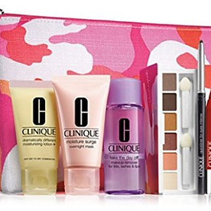 Clinique 2015 Fall 8 Pcs Spring Skin Care & Makeup Gift Set (A $85 Value)