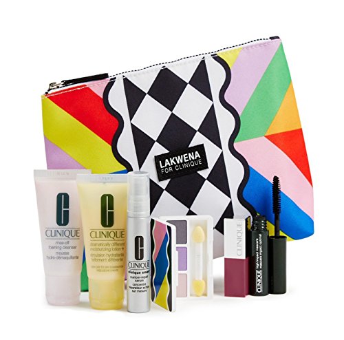 Clinique 2016 Spring 7 Pcs Skin Care & Makeup Gift Set (A $70 Value) -- Color of Chic