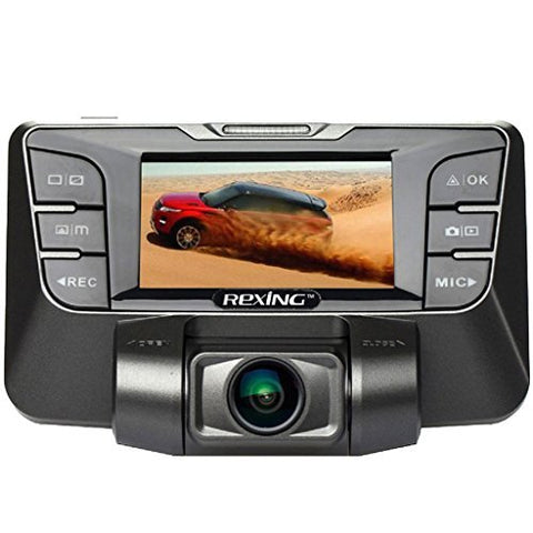 REXING S300 Dash Cam Pro 1080P 170° Wide Angle Super Night Vision Mode, Stealth Design for Cars (16GB MicroSD Card Included)