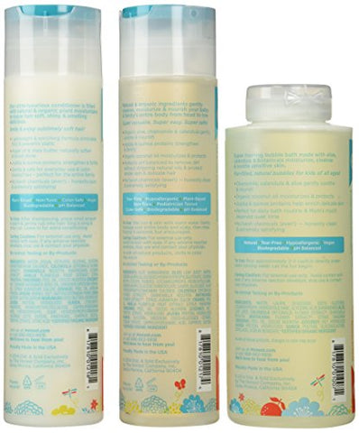 The Honest Company Shampoo & Body Wash, Conditioner, and Bubble Bath Variety Pack