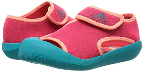 [アディダス] adidas CHILD サンダルファン C AF3878 AF3878 (ショックレッド S16/ショックグリーン S16/サングロー S16/18.0)