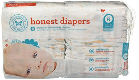 The Honest Company Diapers (Newborn, Balloon Print) 40 Count